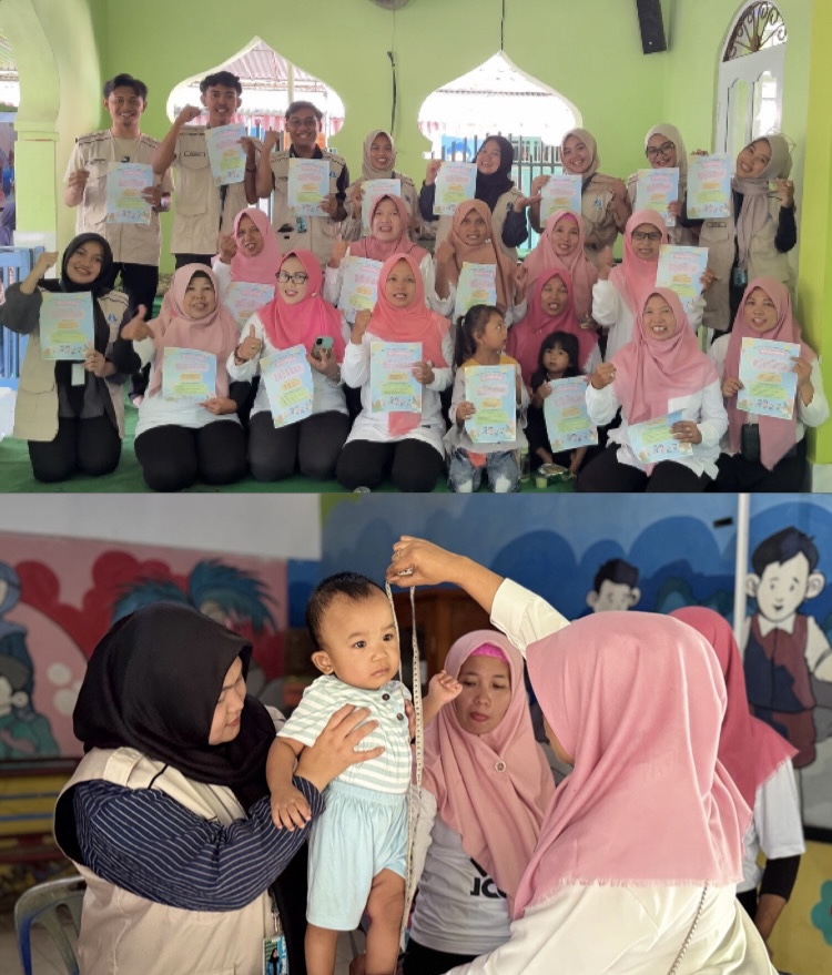 Sosialisasi Tentang Stunting Kepada Ibu-Ibu dan Anak-Anak di Posyandu